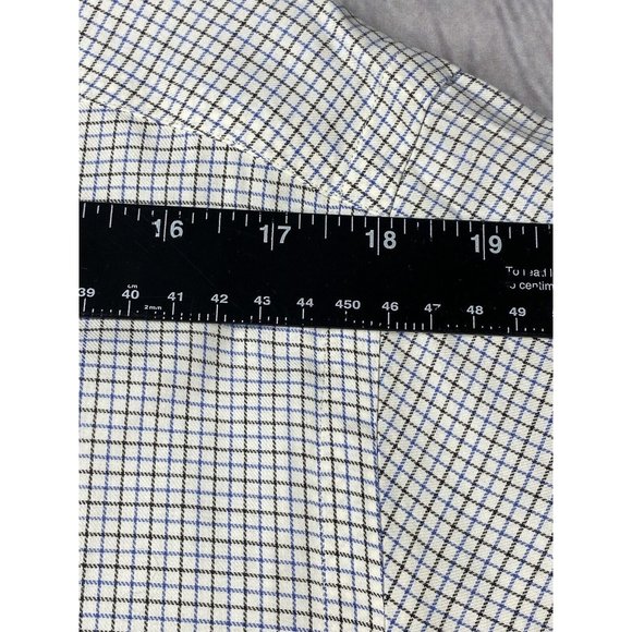 Ralph Lauren Mens Long Sleeve Check Yarmouth Button Down Shirt Black Blue‎ Read - Picture 5 of 9